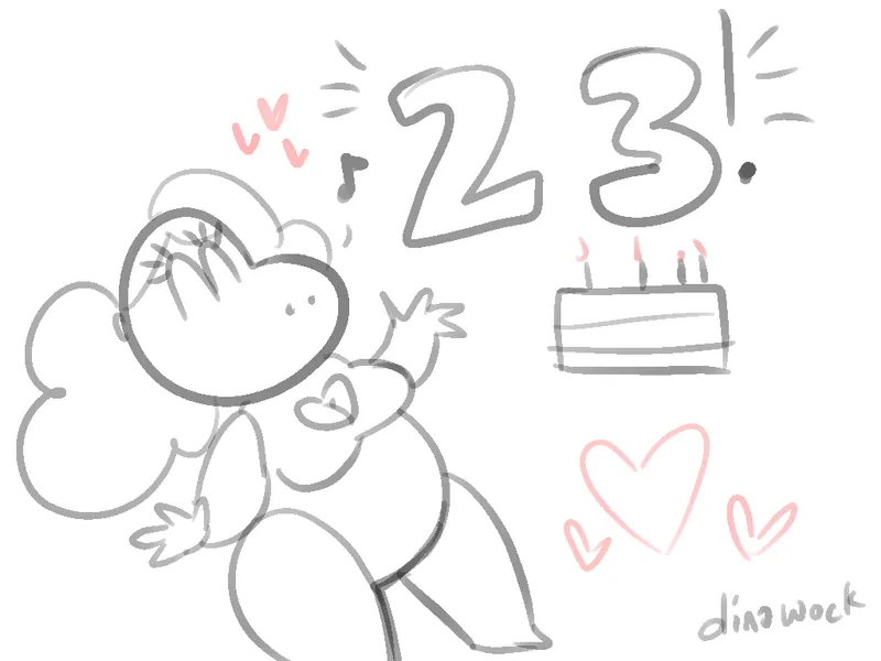 Birthdaywock and more sketches