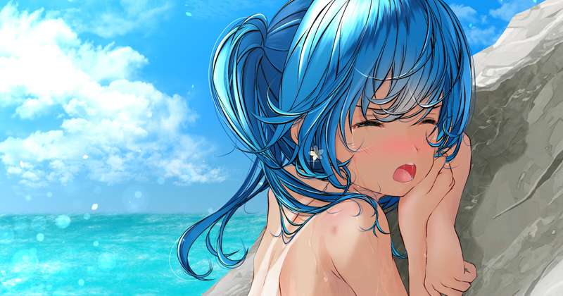 夏音「僕の体は……先輩のモノです……っ！💙」(R-18差分)