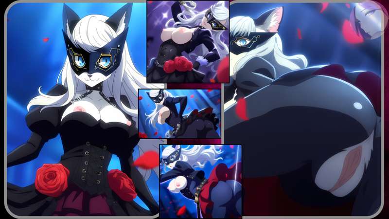 Mysterious cat girl