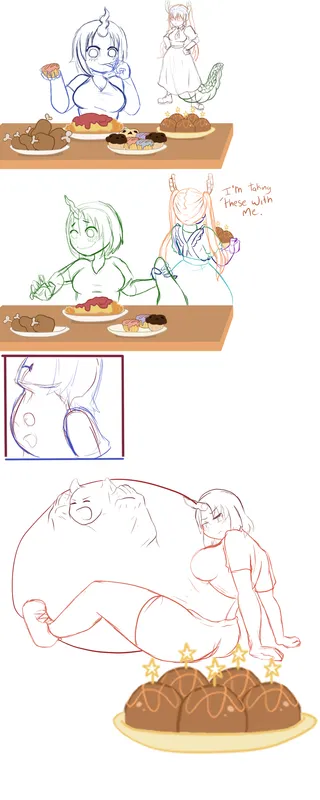 (WIP) Elma's eating rampage