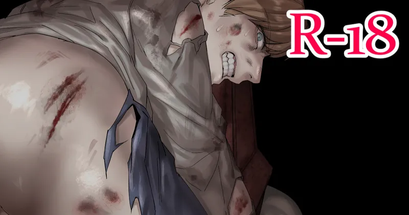 【R-18/依頼絵】三角さんにチンポ挿入される瞬間をマリアに見られるジェイムス（2枚）