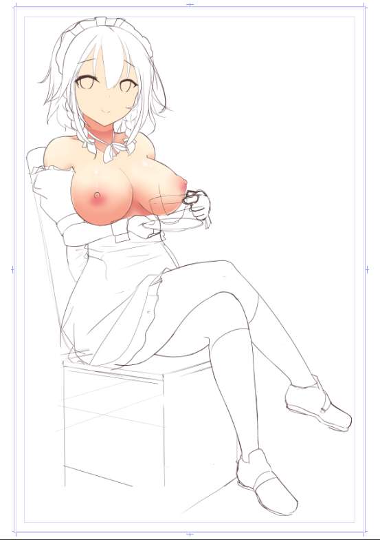 Sakuya Izayoi (Touhou Project) (WIP)