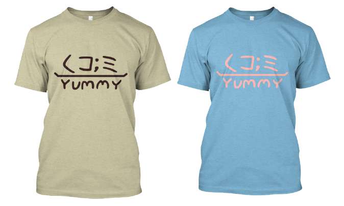 I made some Yummy shirts