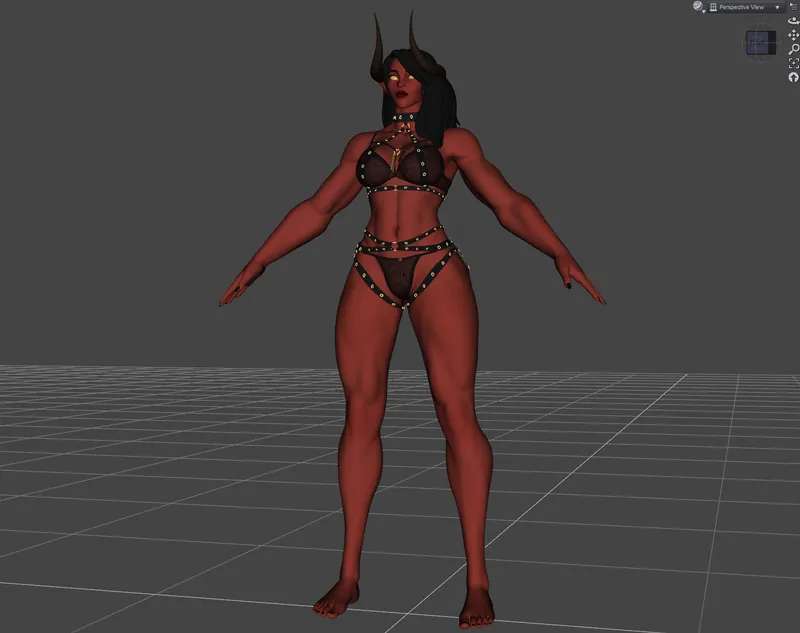 WIP: Malevola Clothes & Blender Updated!!!