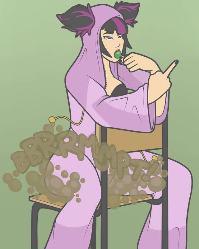 Juri Han commission for @HornyJailJustin on twitter!