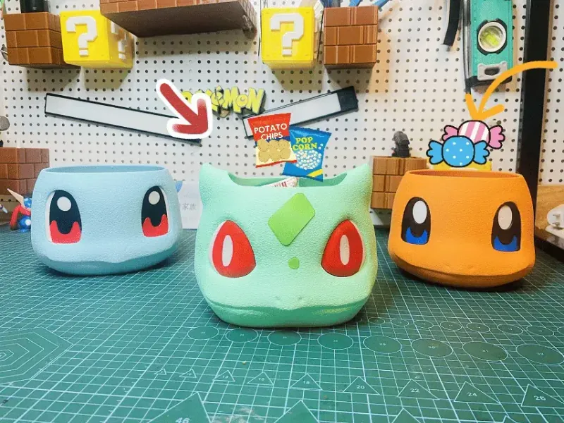 宝可梦 —妙蛙种子收纳盒（分色组装）bulbasaur Pokémon