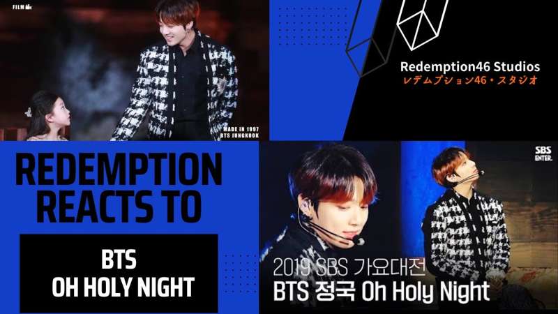 BTS 정국의 감미로운 캐럴 ‘Oh Holy Night’ | 2019 SBS 가요대전(2019 SBS K-POP AWARDS) | SBS Enter.