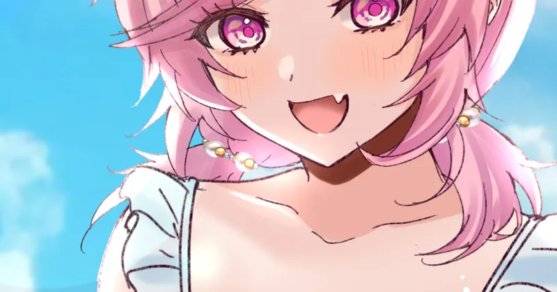 夏の特別イラスト　♡ナツキバージョン♡計2枚