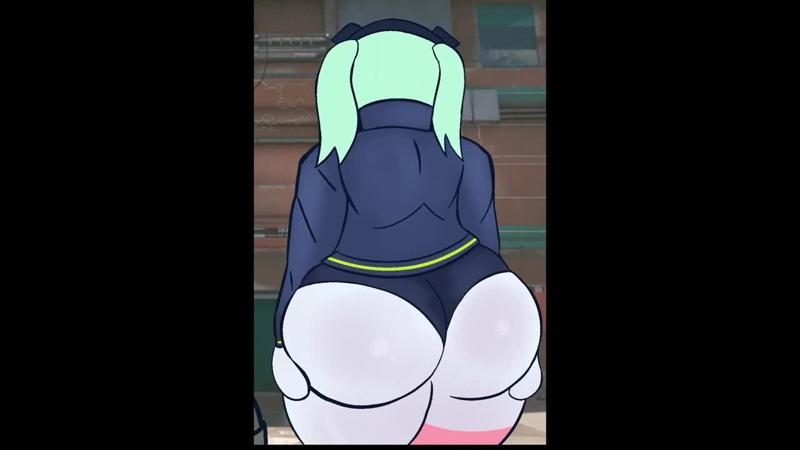 Rebecca Farting For You (Animated)