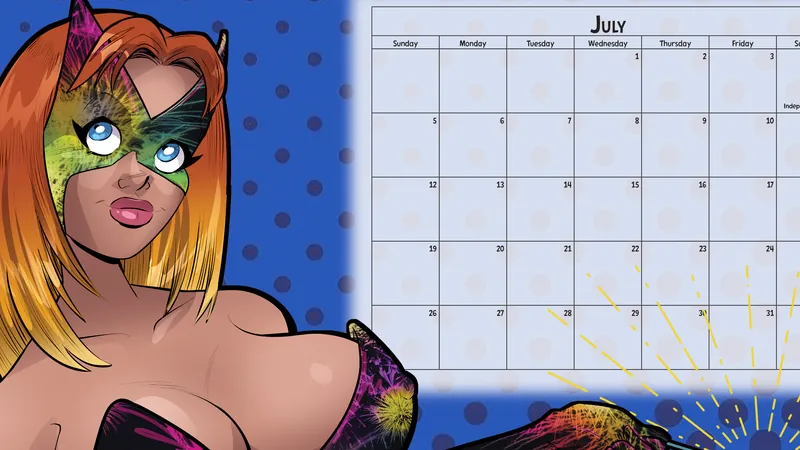 📅 July's Wallpapers & Mobile Backgrounds Are Here! 