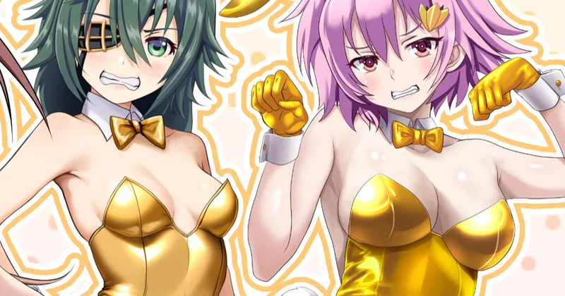 【一般・高画質】黄金バニー球磨ーず（健全差分）
