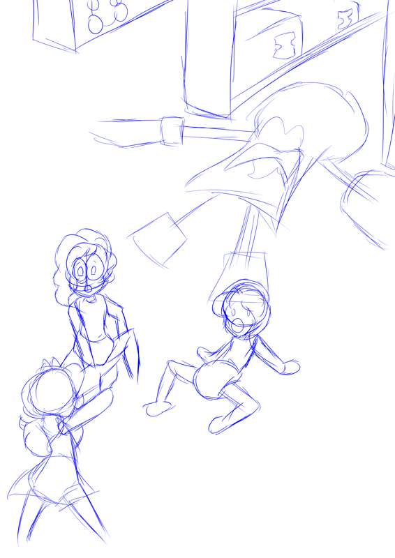Issue 4 Roughs Page 1 and 2