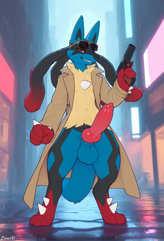 Mega Lucario In Action!~