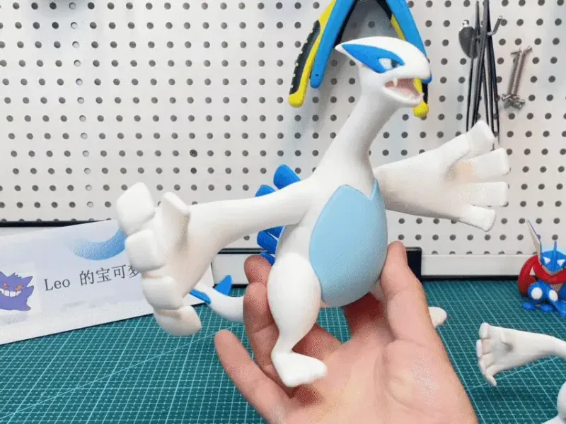 宝可梦 —洛奇亚（可组装）Lugia Pokémon