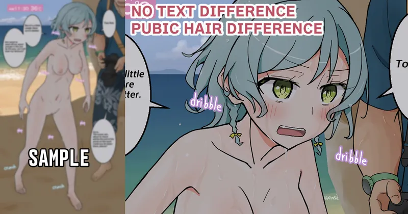 Hina's Sweaty Nude Shooting