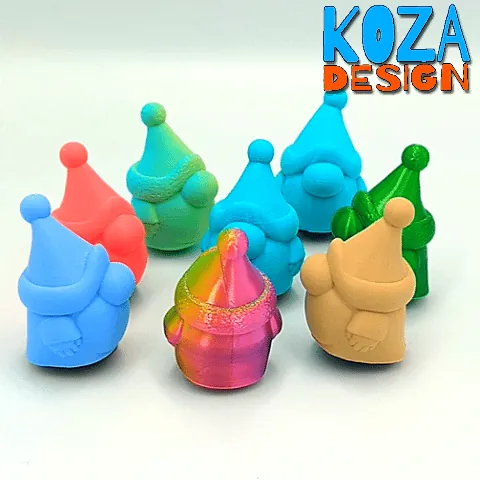 Rocking Gnome (stl, 3mf)