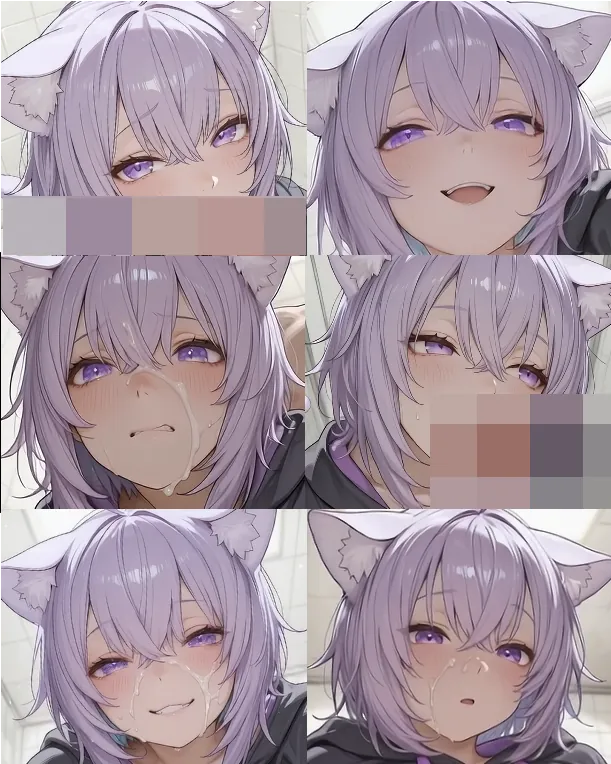 Nekomata Okayu, Public Restroom Sex Animation (Teaser) /  猫又おかゆ、公衆トイレH アニメーション (サンプル)