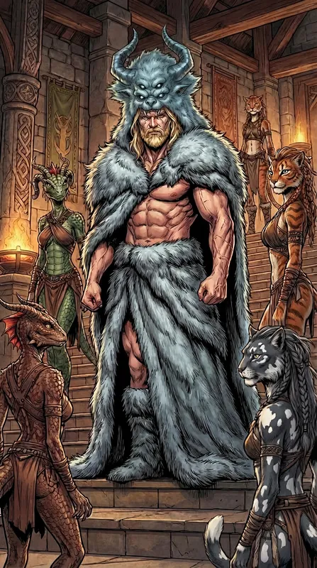 Nord Nervarine with Karstaag fur