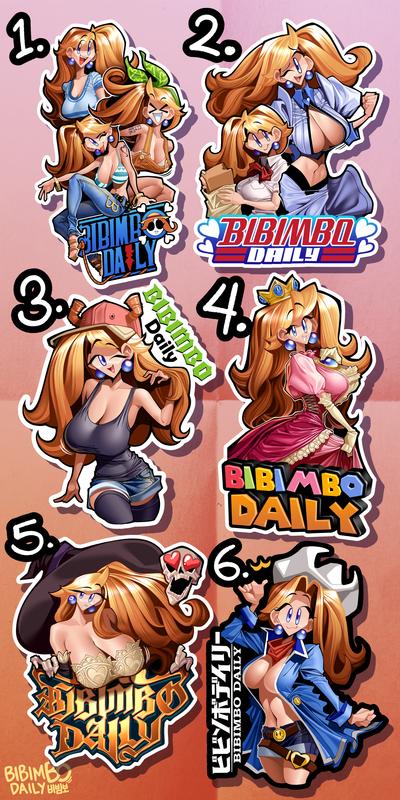Pick your favorite sticker design! 