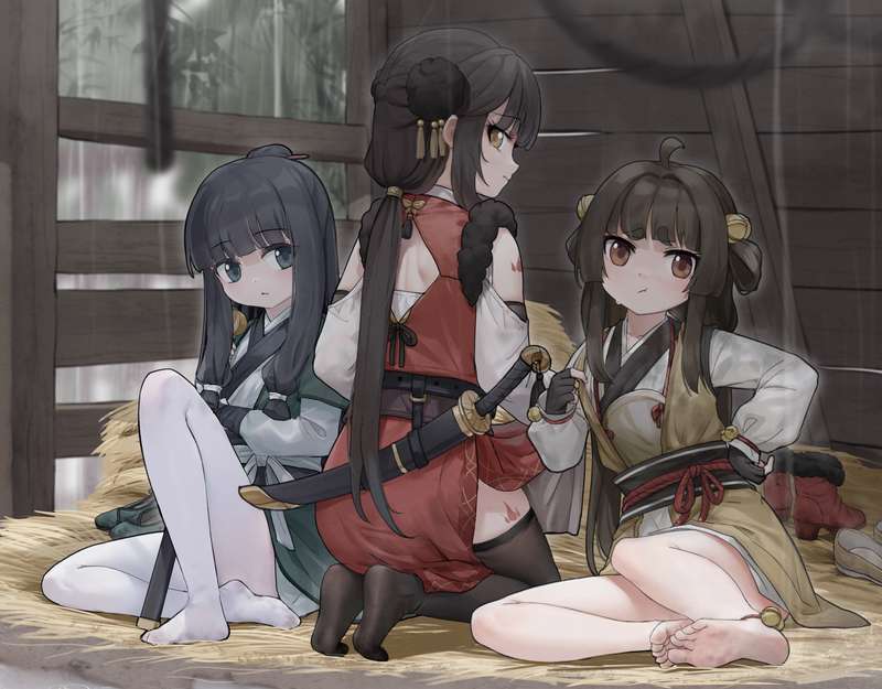 雨好大呀！