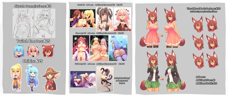 Commission Sheet