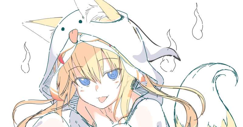 ハロウィンすずは・ラフ