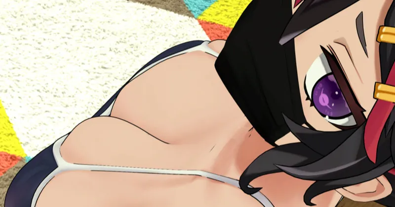 黒マスクスク水どうが❣