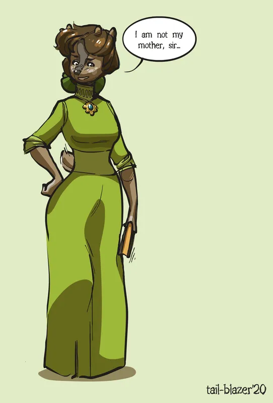 Ms. Deer's Daughter (colored)