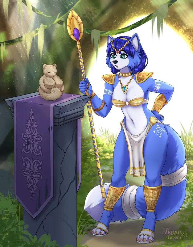 August Poll - Krystal and the Statue