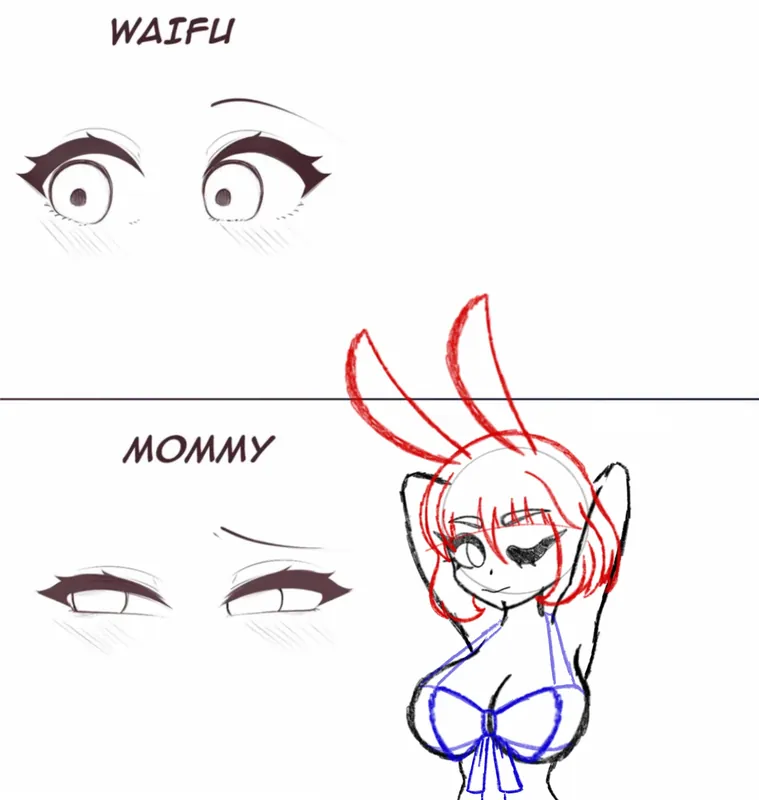 Waifu eyes time (WIP exclusive)