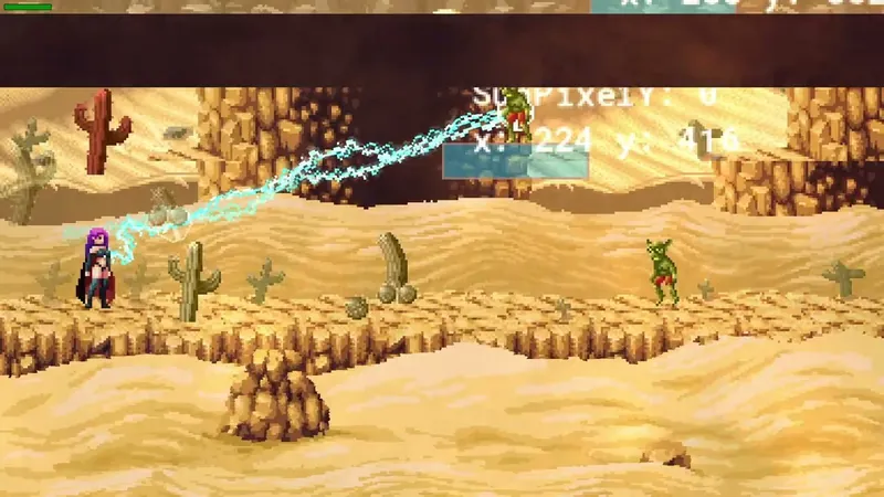 Redesign of electric spell with aim