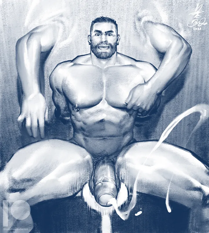 Magical bondage. 