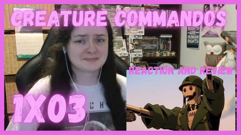 Creature Commandos 1x03 "Cheers to the Tin Man" Reaction (Unedited)