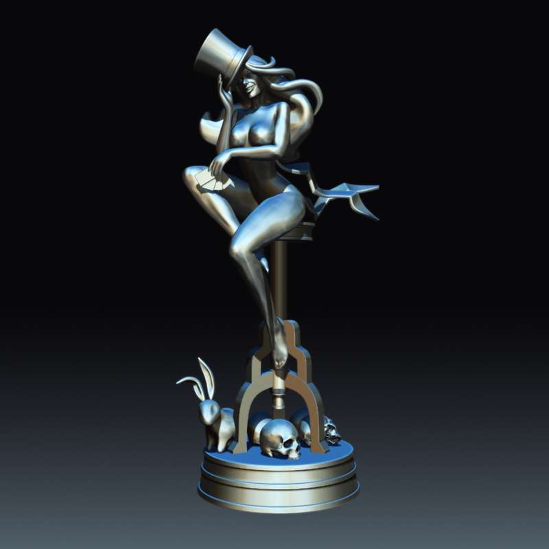 Zatanna WIP CG Pyro Term August