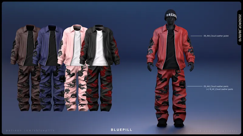 2026DROP_08/09/10 Cloud Leather outfit