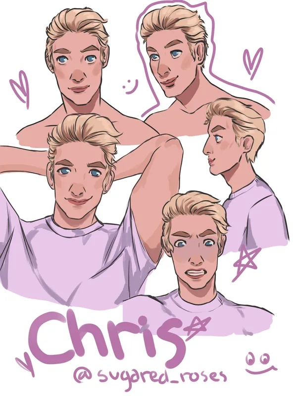 CHARACTER SHEETS CHRIS + LISA