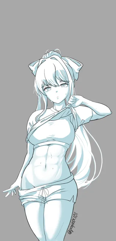 Don't worry, Monika always brings a six-pack.