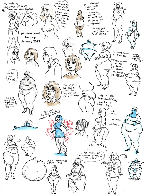 January 2023 sketches