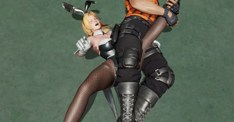 Tina Armstrong Ryona (Bunny Costume)Fullbitrate 50bit+Uncut ティナ (バニー)  