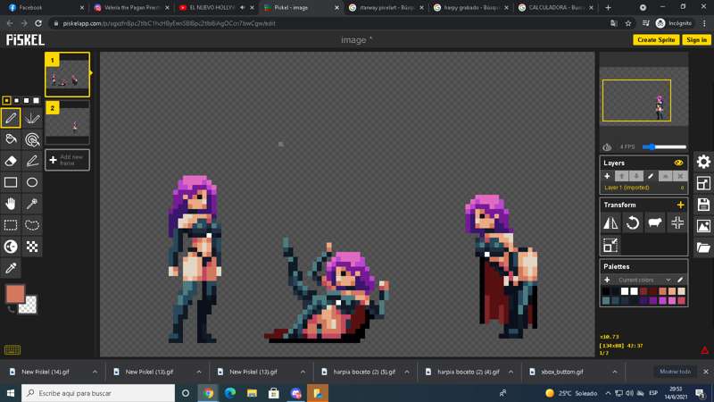 Valeria sprites