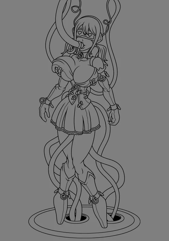 Lucy's MAIDtenance - lineart