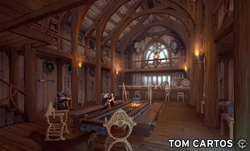 Mannered Bear Inn Scene - Free Version