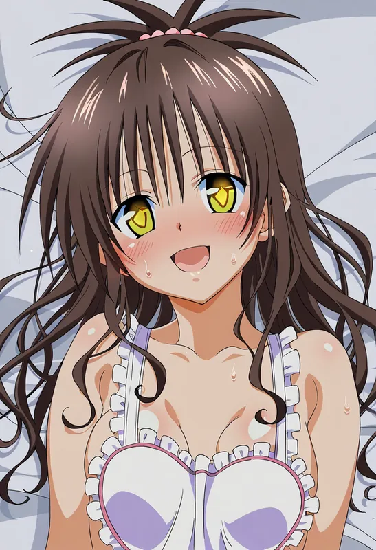 To LOVEる　3キャラ　裸エプロン　無料会員