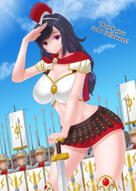 100 follower special (Deviantart) - Centurion Daisy