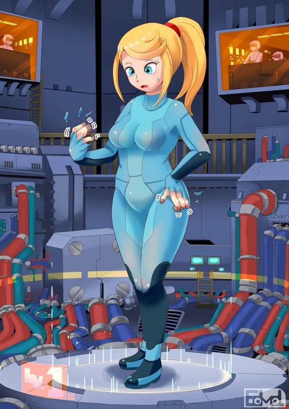 ゼロスーツサムスtoガゼルTF (Samus into Gazelle)