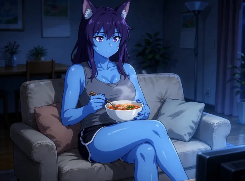 Demon Watching Anime