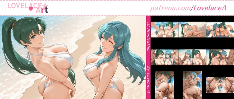 (Requested) Lyn & Eirika (36P)