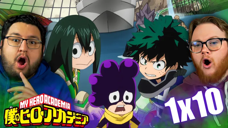 My Hero Academia | S1 - E10 | FULL UNCUT REACTION 