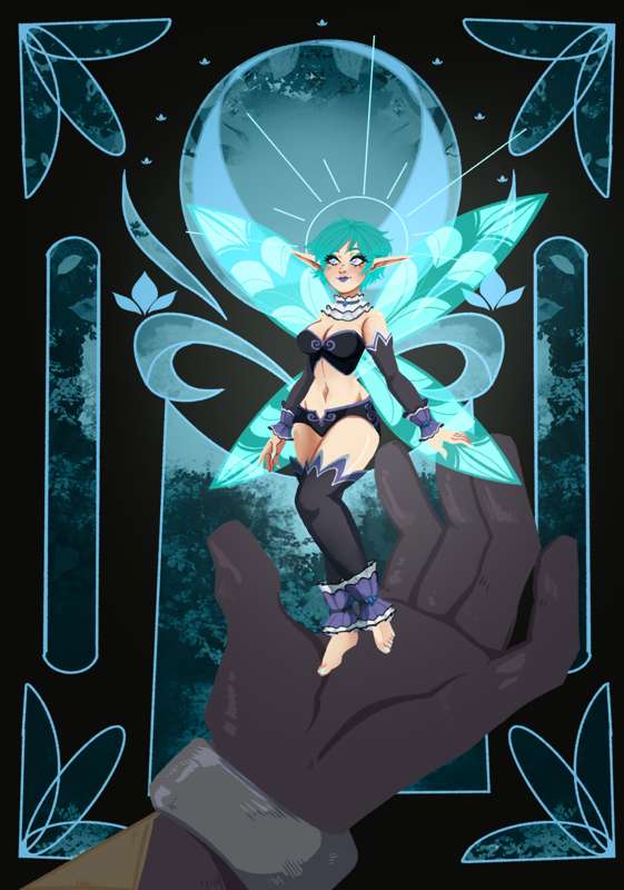 New Merch! The Precarious Pixie by Kthehornypie