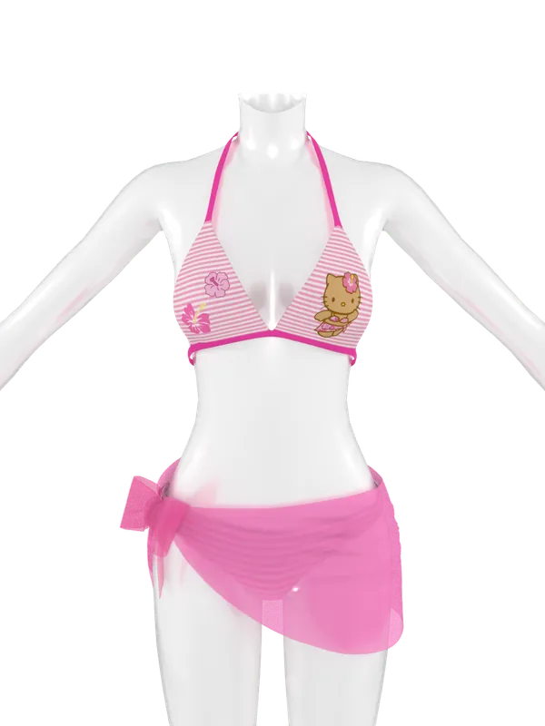 [charon&roqiqi]Halter swimsuit[blender]
